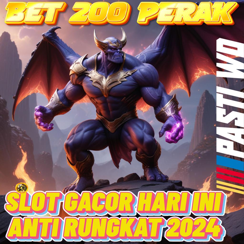 SITUS SLOT BET 200 PERAK TERPERCAYA kemenangan simpel